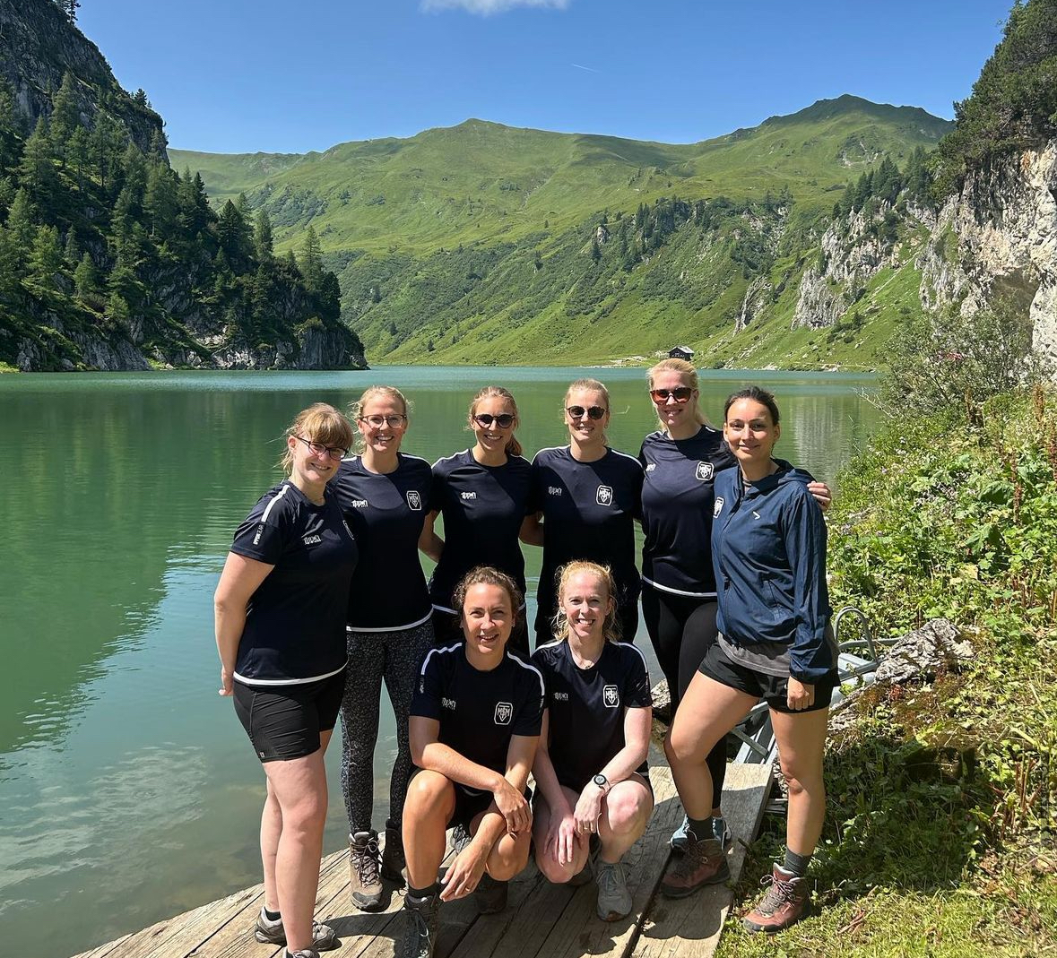 ... bisschen Wandern beim Trainingslager